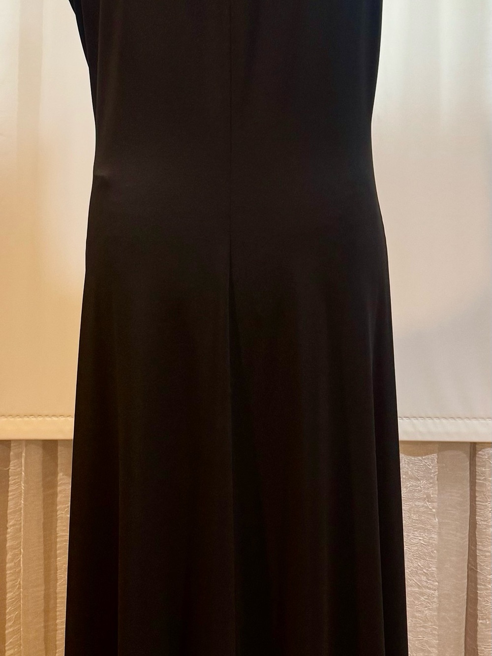 Theory Black Sleeveless Maxi Dress, Elegant style, size L - Picture 10 of 16